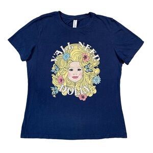 Y’all Need Dolly Graphic Sparkly T-shirt